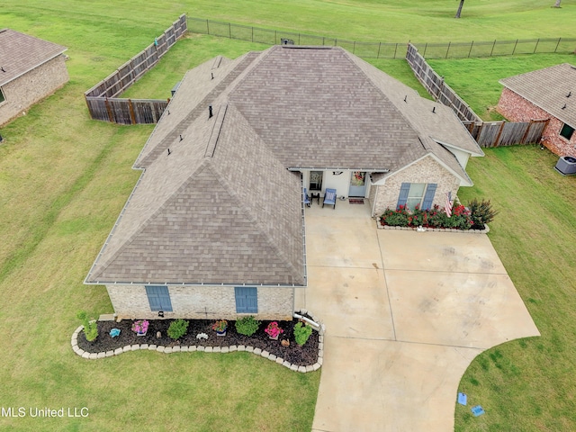 598 Westfield Dr, Pearl, MS 39208 - view from above of property