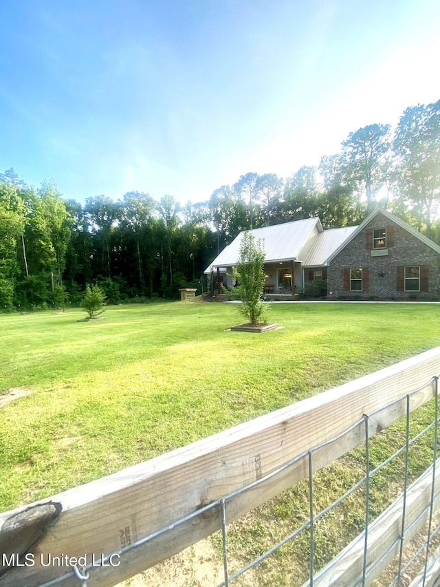 115 Pinedale Rd, Terry, MS 39170 - view of yard