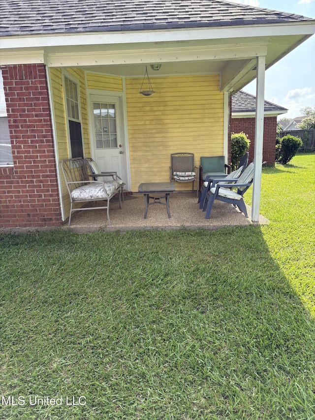 9831 Crooked Creek Blvd, Byram, MS 39272 - view of patio