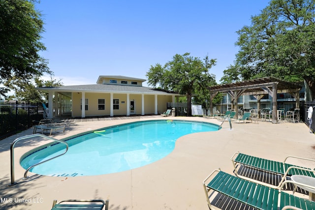 3230 Cumberand Rd Unit 56, Ocean Springs, MS 39564 - community pool with a pergola and a patio