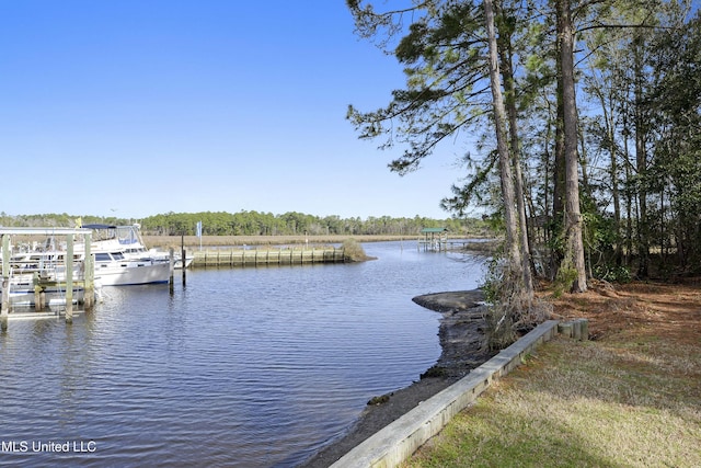3230 Cumberand Rd Unit 56, Ocean Springs, MS 39564 - dock area with a water view