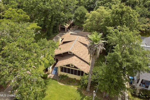 208 Washington Ave, Ocean Springs, MS 39564 - aerial view of property and surrounding area