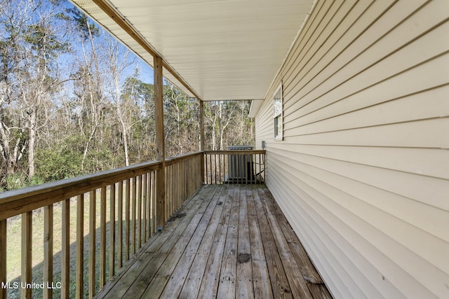 view of deck