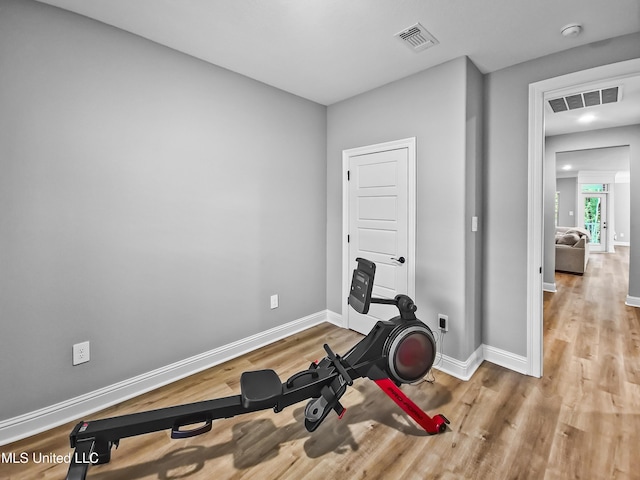 16814 W Landon Green Dr, Gulfport, MS 39503 - workout area with wood finished floors