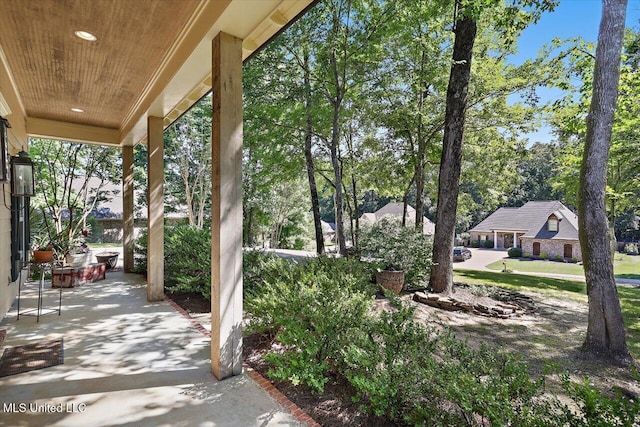 105 Speers Valley Rd, Brandon, MS 39042 - view of patio with view of scattered trees