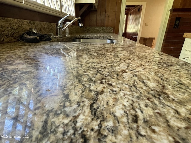 2136 Attala Rd Unit 5247, Kosciusko, MS 39090 - details with a sink and stone counters
