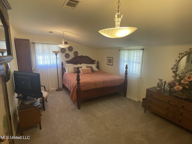 13137 Old Port Gibson Rd, Utica, MS 39175 - carpeted bedroom featuring visible vents