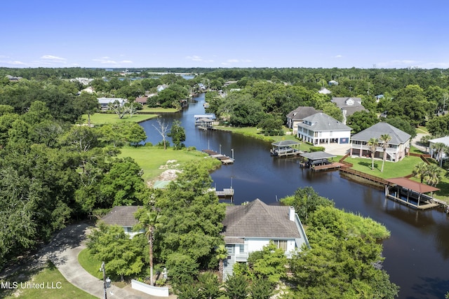 420 N Caribe Pl, Gulfport, MS 39507 - drone / aerial view of a nearby body of water