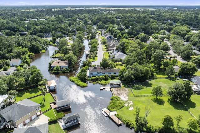 420 N Caribe Pl, Gulfport, MS 39507 - aerial view of residential area featuring a nearby body of water