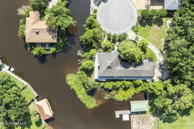 420 N Caribe Pl, Gulfport, MS 39507 - bird's eye view of a nearby body of water