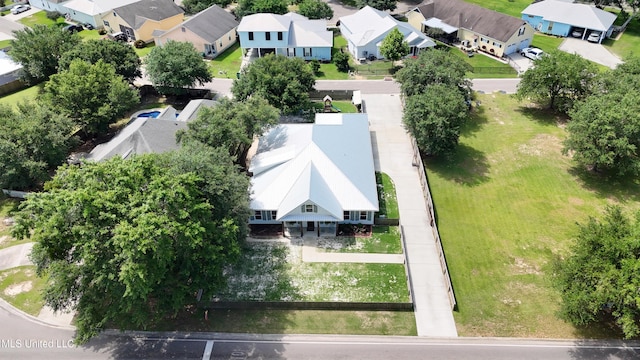 802 Old Spanish Trl, Bay Saint Louis, MS 39520 - aerial perspective of suburban area