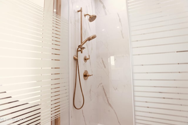 138 Genoa Dr, Madison, MS 39110 - bathroom view of a marble finish shower