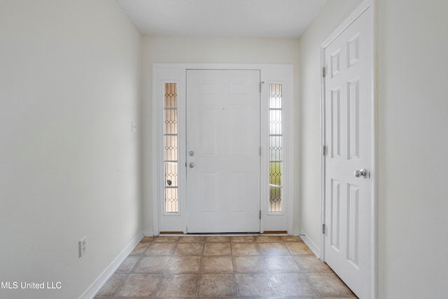 view of foyer