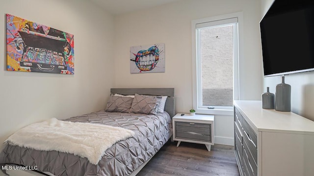 132 Markham Dr, Gulfport, MS 39507 - bedroom featuring dark wood-type flooring