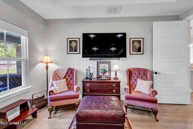 12578 Alphabet Rd, Gulfport, MS 39503 - sitting room featuring wood finished floors and baseboards