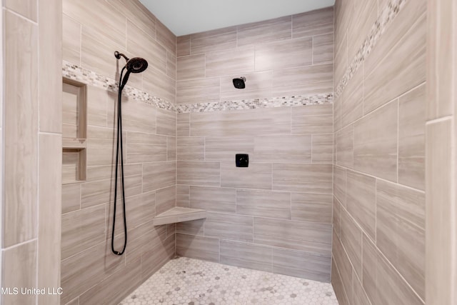 12578 Alphabet Rd, Gulfport, MS 39503 - bathroom featuring a tile shower