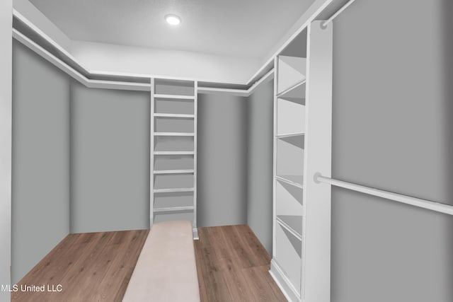 12578 Alphabet Rd, Gulfport, MS 39503 - walk in closet featuring wood finished floors