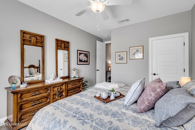 12578 Alphabet Rd, Gulfport, MS 39503 - bedroom with ceiling fan