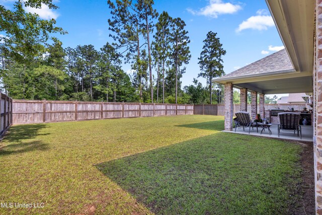 12578 Alphabet Rd, Gulfport, MS 39503 - view of yard with a patio