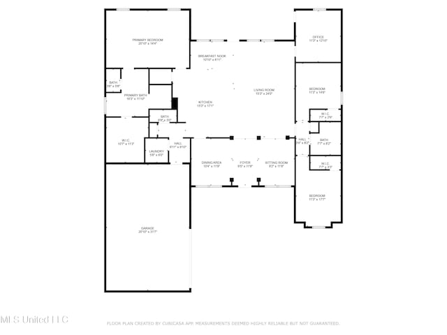 12578 Alphabet Rd, Gulfport, MS 39503 - property floor plan