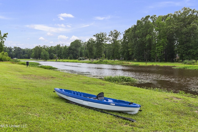 1053 Woodbridge Dr, Brandon, MS 39047 - water view featuring a heavily wooded area