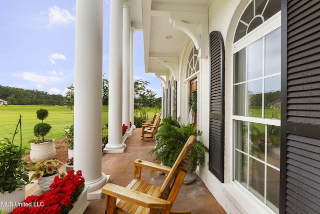 1053 Woodbridge Dr, Brandon, MS 39047 - view of porch