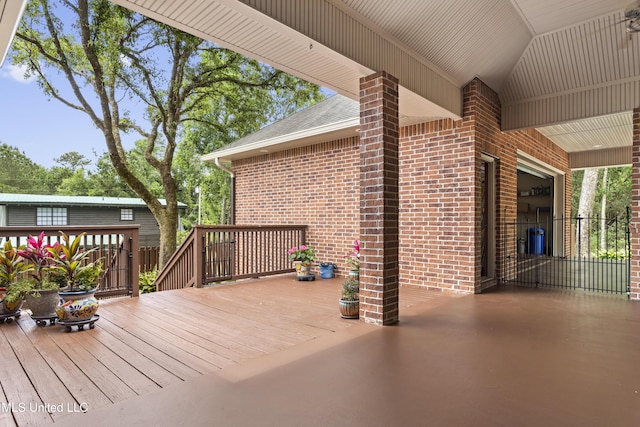 5578 E Diamondhead Dr, Diamondhead, MS 39525 - view of deck
