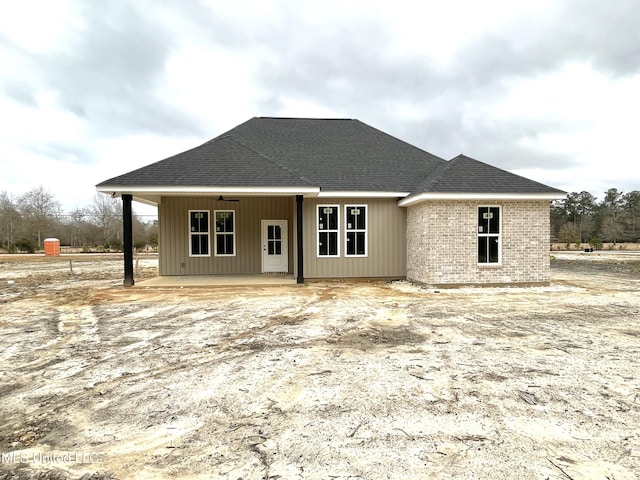 view of rear view of house