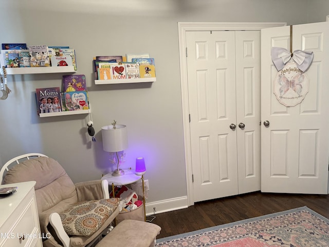 5064 Old Canton Rd, Jackson, MS 39211 - bedroom featuring a closet, baseboards, and wood finished floors