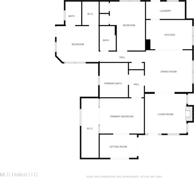 813 42nd Ave, Gulfport, MS 39501 - property floor plan