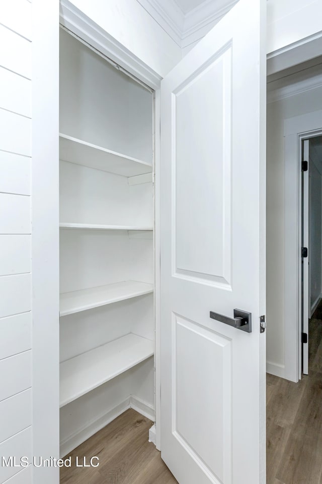 view of closet