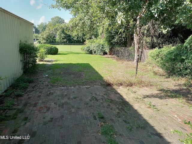 107 E Percy St, Indianola, MS 38751 - view of yard featuring a patio area