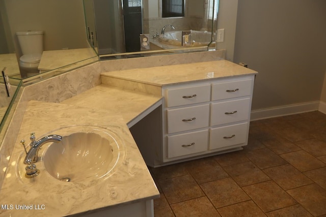 2212 Sampras Blvd, Vancleave, MS 39565 - full bath featuring vanity and toilet