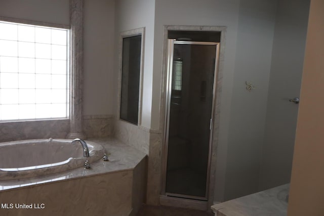 2212 Sampras Blvd, Vancleave, MS 39565 - full bath with a shower stall and a bath