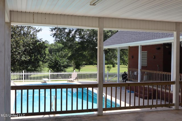 2212 Sampras Blvd, Vancleave, MS 39565 - view of pool featuring a patio