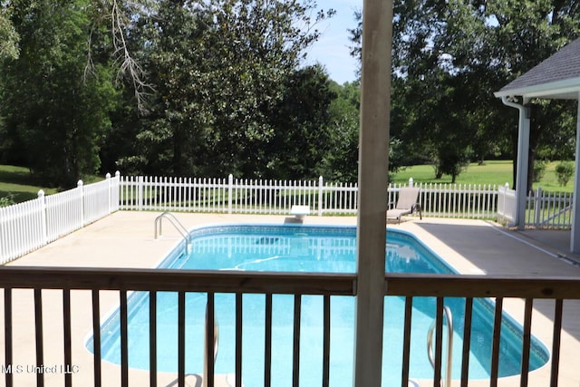 2212 Sampras Blvd, Vancleave, MS 39565 - view of pool featuring a diving board and a patio