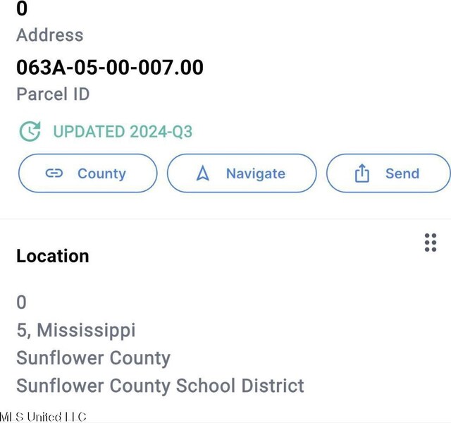 0 Swoop Rd, Drew, MS 38737