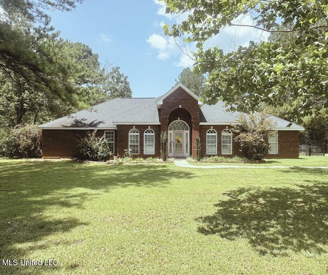 17931 Rayford Shumock Rd, Moss Point, MS 39562 - view of front of property featuring a front lawn