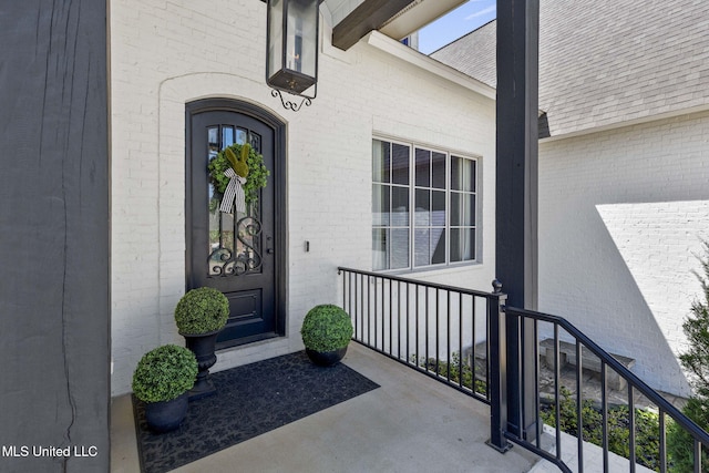 323 Penrose Pl, Madison, MS 39110 - entrance to property featuring brick siding