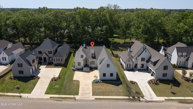 323 Penrose Pl, Madison, MS 39110 - aerial perspective of suburban area