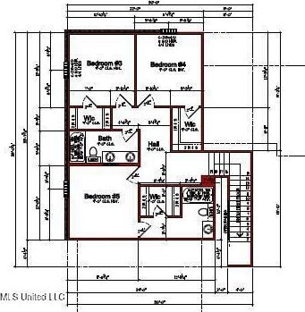 1427 Highland Park Dr, Jackson, MS 39211 - property floor plan