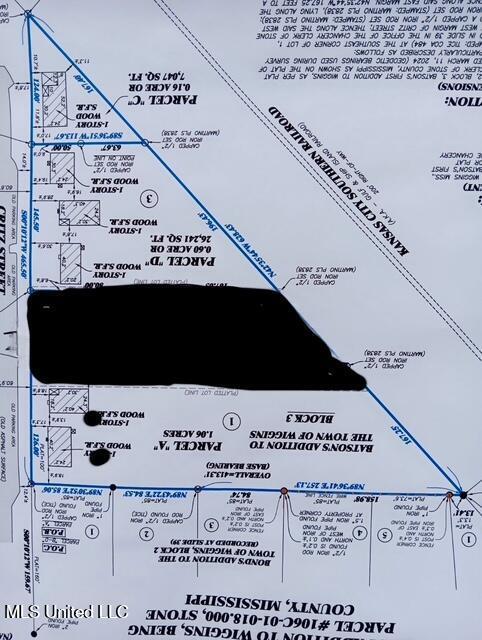 TBD N Critz St, Wiggins, MS 39577 - survey map / technical document