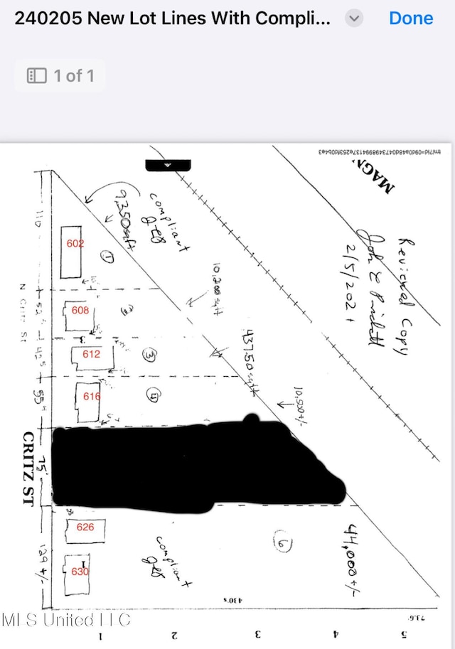 TBD N Critz St, Wiggins, MS 39577 - map of parcels