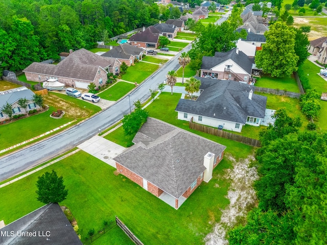 725 Old Savannah Dr, Long Beach, MS 39560 - aerial perspective of suburban area