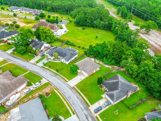 725 Old Savannah Dr, Long Beach, MS 39560 - aerial perspective of suburban area