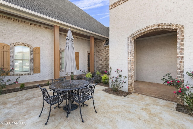 view of patio