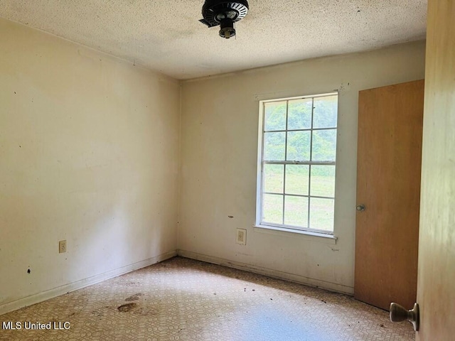 55 Amacker Rd, Poplarville, MS 39470 - carpeted empty room with plenty of natural light and a textured ceiling