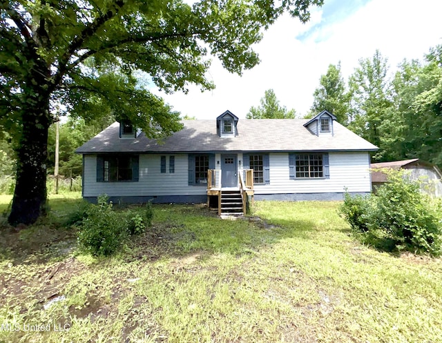 155 Sonnys Rd, Madison, MS 39110 - cape cod home featuring a front lawn