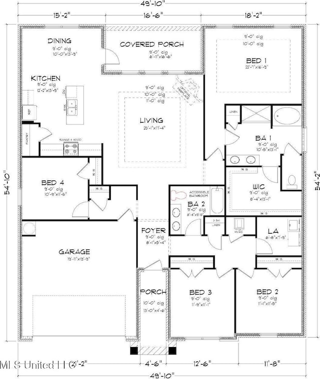 view of layout