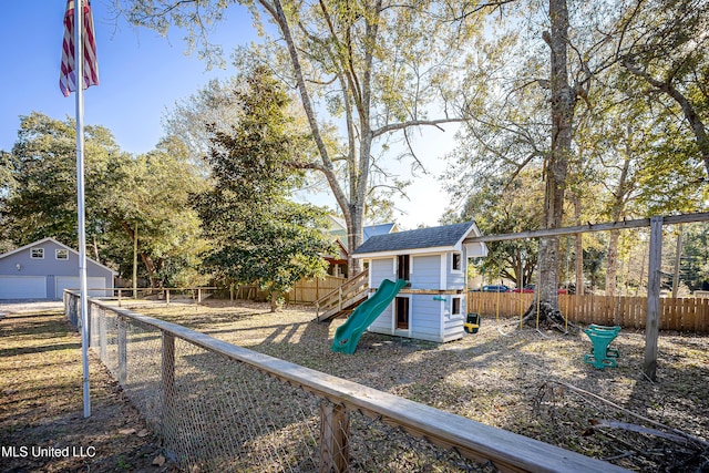 view of playground